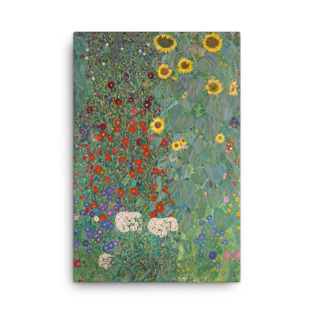 Canvas - Gustav Klimt, Garden with Sunflowers, Garten mit Sonnenblumen ARTLIA artlia