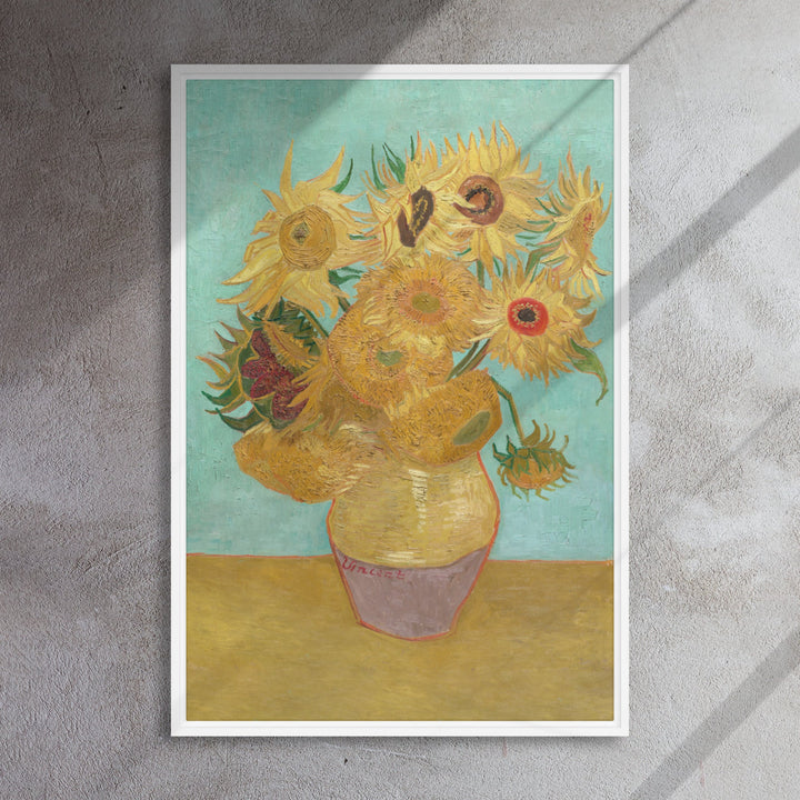 Gerahmte Leinwand - Sonnenblumen, 1889 Vincent van Gogh artlia