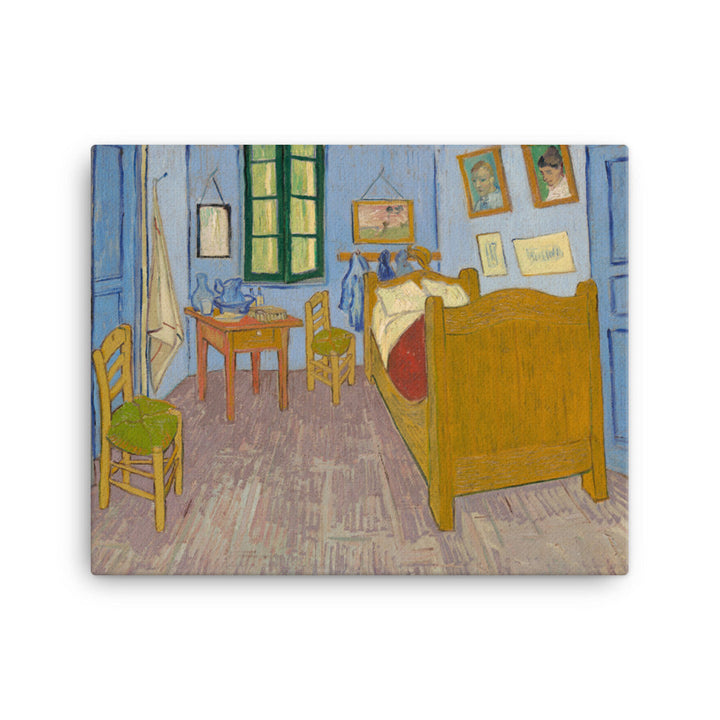 Gerahmte Leinwand - Van Gogh, Das Schlafzimmer in Arles Vincent van Gogh ohne Rahmen / 41x51 cm (16″×20″) artlia