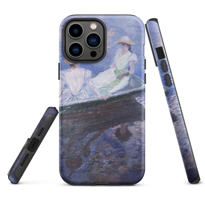 Hardcase iPhone® Handyhülle - Claude Monet, On the Boat Claude Monet iPhone 13 Pro Max artlia