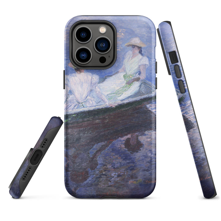 Hardcase iPhone® Handyhülle - Claude Monet, On the Boat Claude Monet iPhone 14 Pro Max artlia