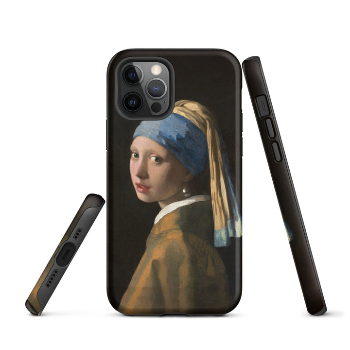 Hardcase iPhone® Handyhülle - Girl with a Pearl Earring Johannes Vermeer iPhone 12 Pro artlia