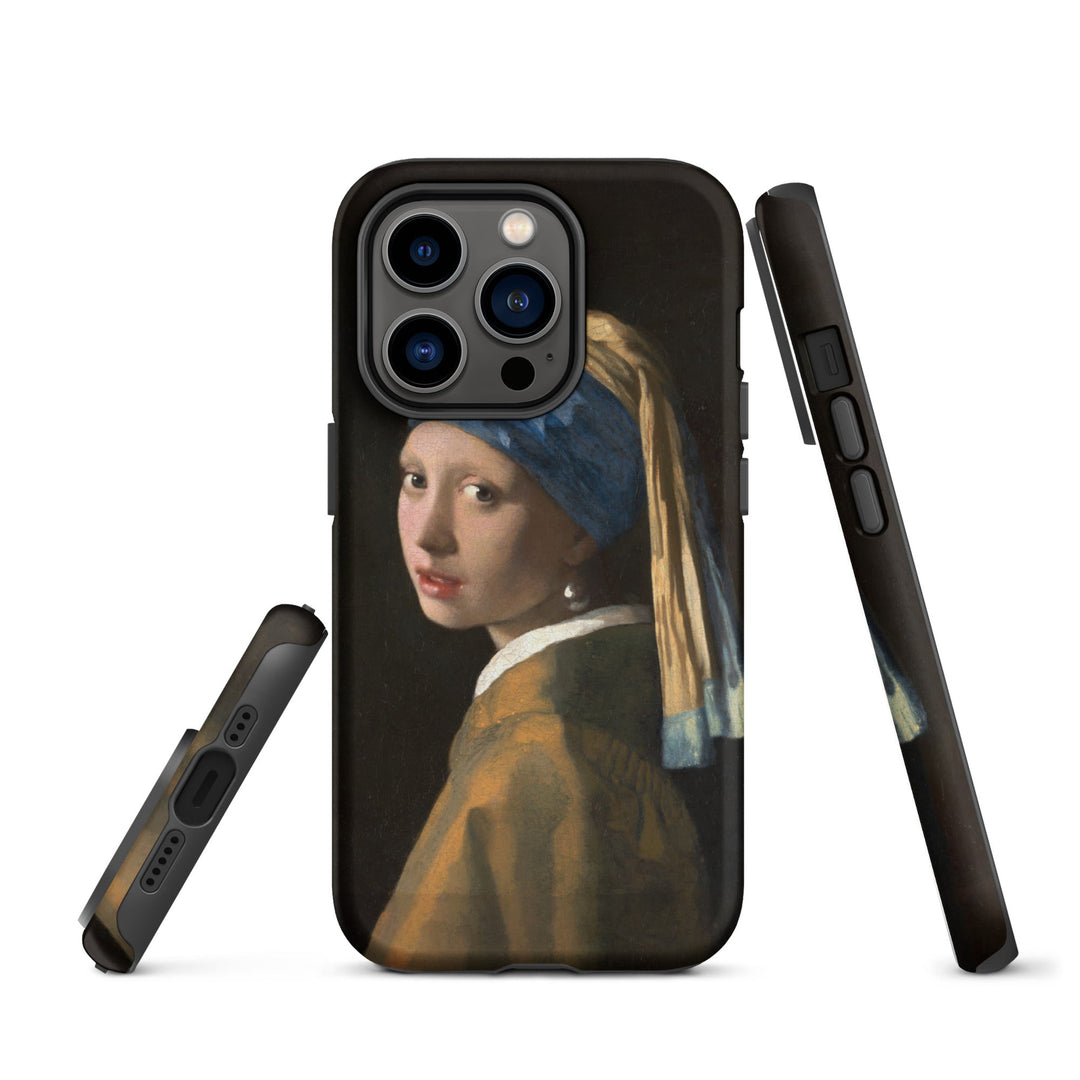 Hardcase iPhone® Handyhülle - Girl with a Pearl Earring Johannes Vermeer iPhone 14 Pro artlia