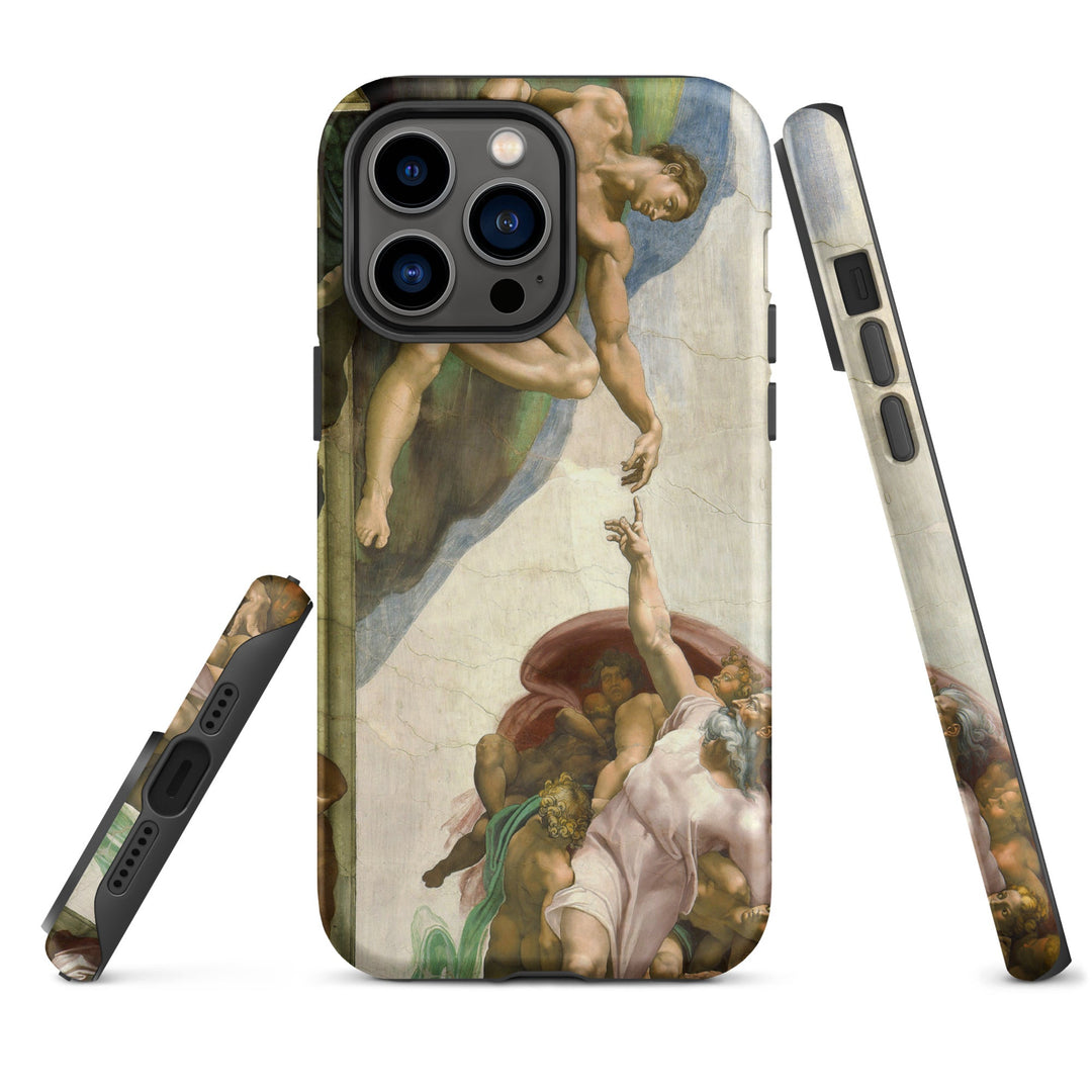 Hardcase iPhone® Handyhülle - Michelangelo, Creation of Adam Michelangelo iPhone 14 Pro Max artlia
