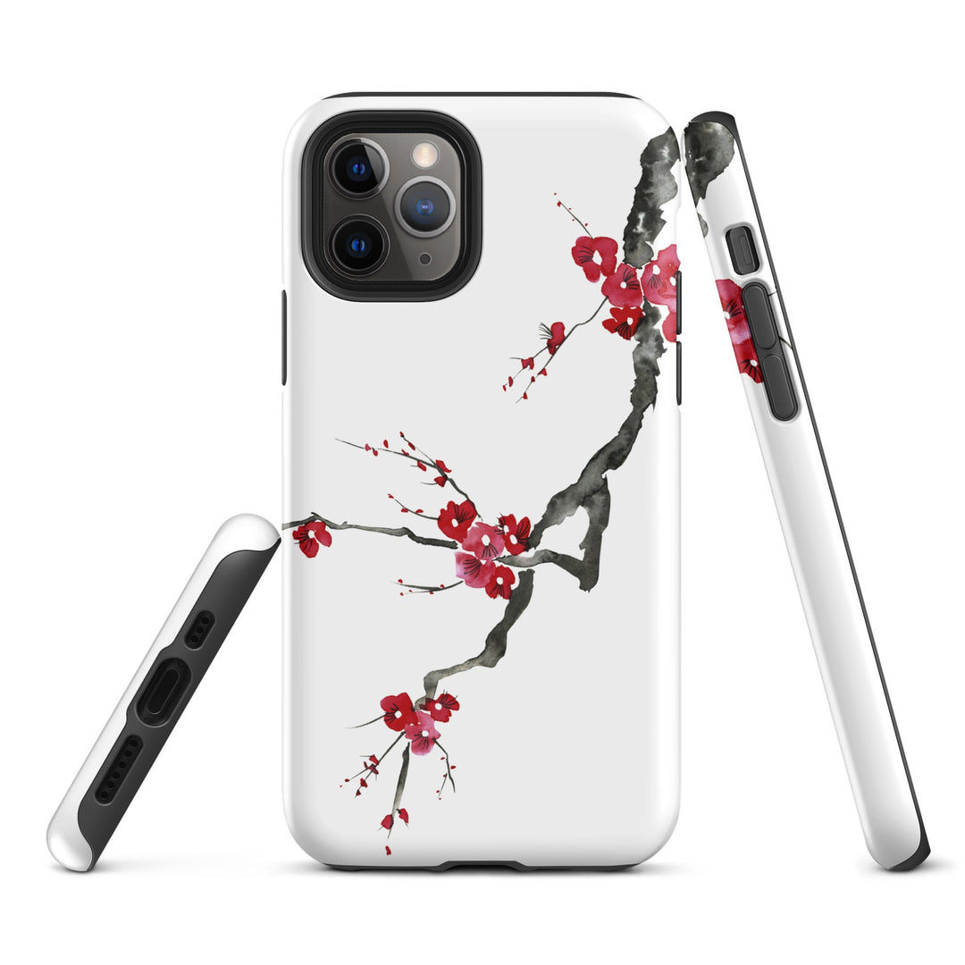 Hardcase iPhone® Handyhülle - Pflaumenblüten Kuratoren von artlia iPhone 11 Pro artlia