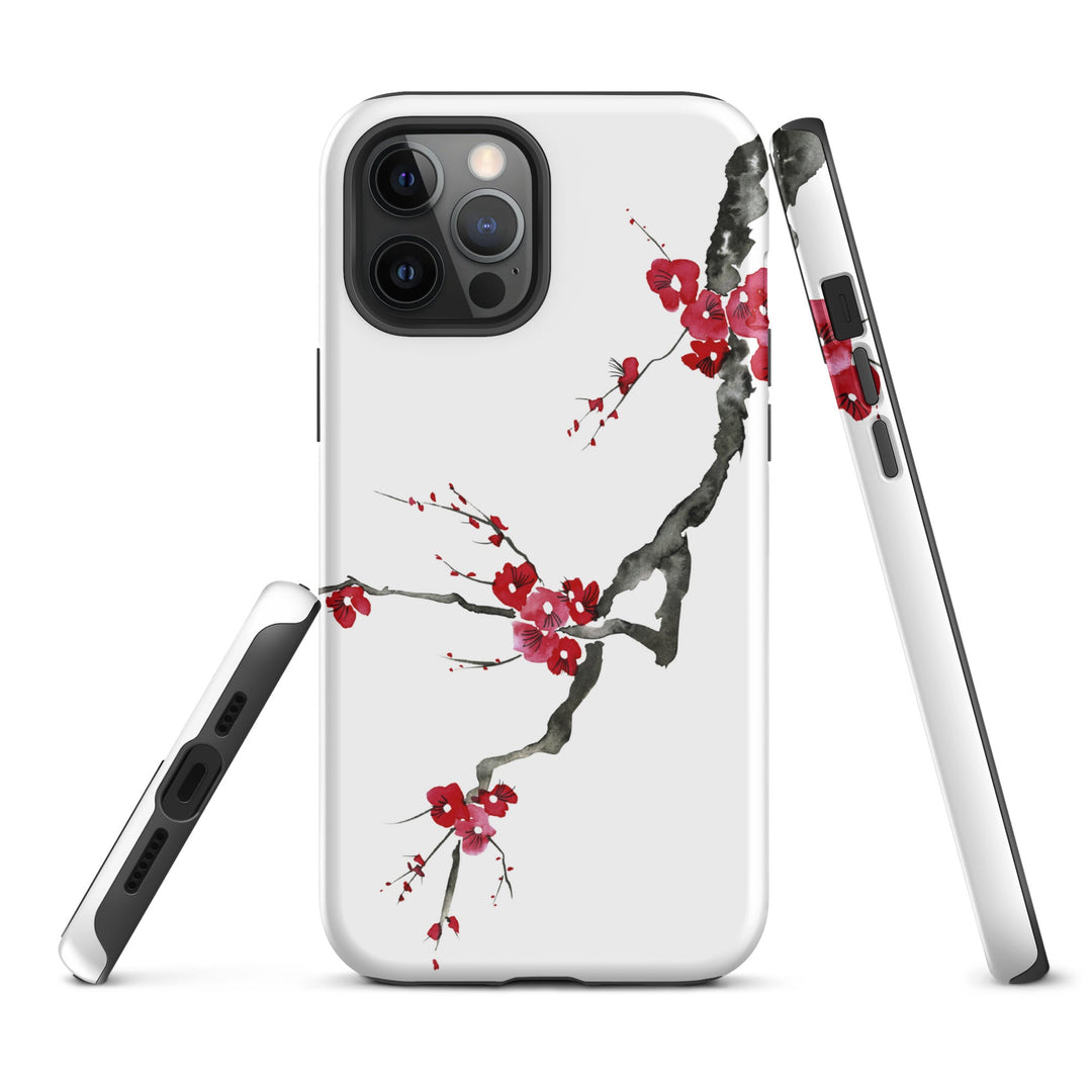 Hardcase iPhone® Handyhülle - Pflaumenblüten Kuratoren von artlia iPhone 12 Pro Max artlia
