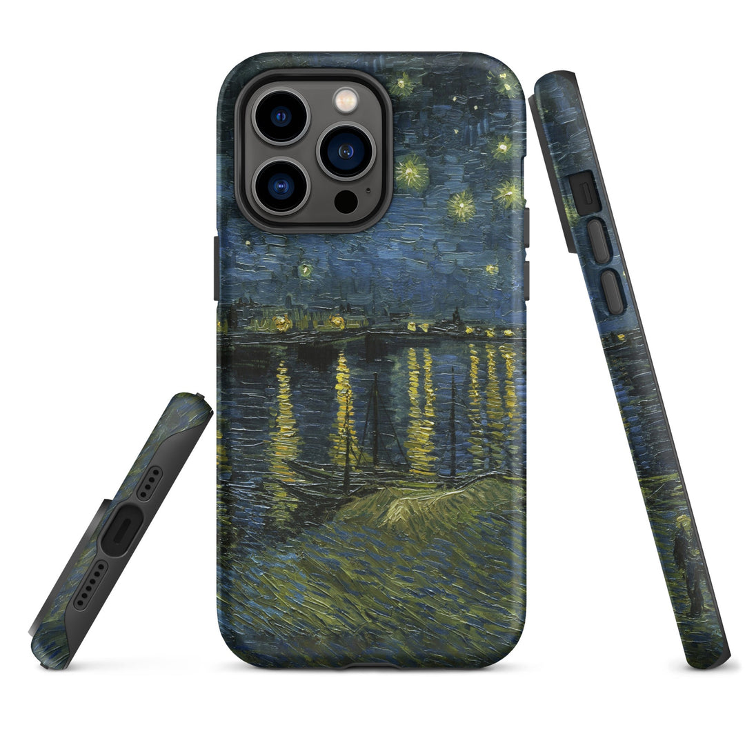 Hardcase iPhone® Handyhülle - Starry Night over the Rhône Vincent van Gogh iPhone 14 Pro Max artlia