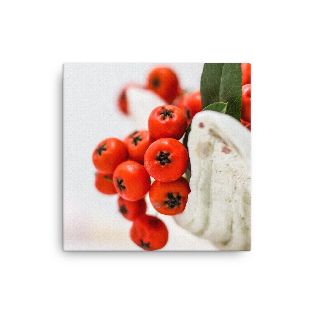 Leinwand - Red Berries Kuratoren von artlia 41x41 cm artlia