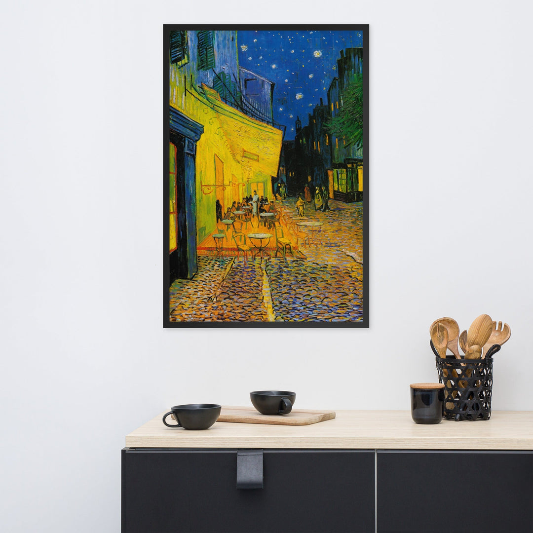 Poster - Caféterrasse am Abend Vincent van Gogh artlia