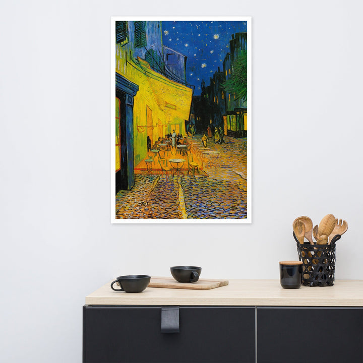 Poster - Caféterrasse am Abend Vincent van Gogh artlia