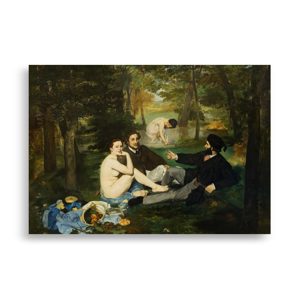 Poster - Luncheon on the Grass, Edouard Manet Edouard Manet 70×100 cm artlia