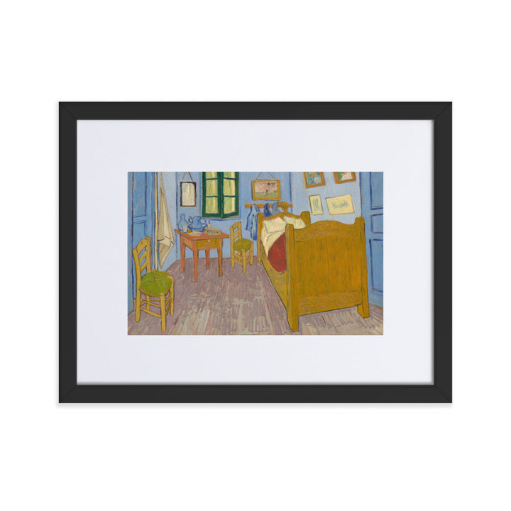 Poster with passepartout - Van Gogh, The Bedroom in Arles