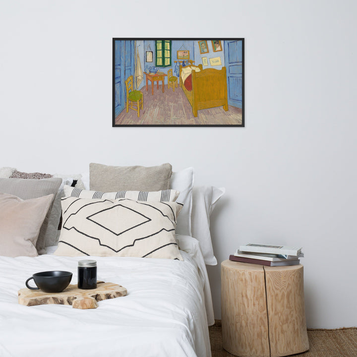 Poster mit Rahmen - Van Gogh, Das Schlafzimmer in Arles Vincent van Gogh artlia