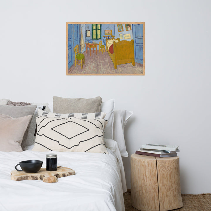Poster mit Rahmen - Van Gogh, Das Schlafzimmer in Arles Vincent van Gogh artlia