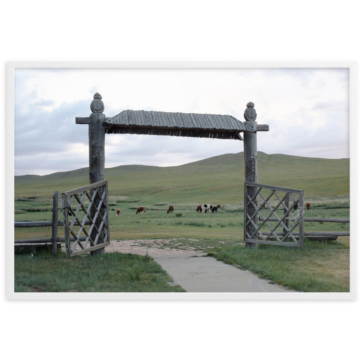 Poster - The gateway to the steppes of Mongolia Young Han Song artlia
