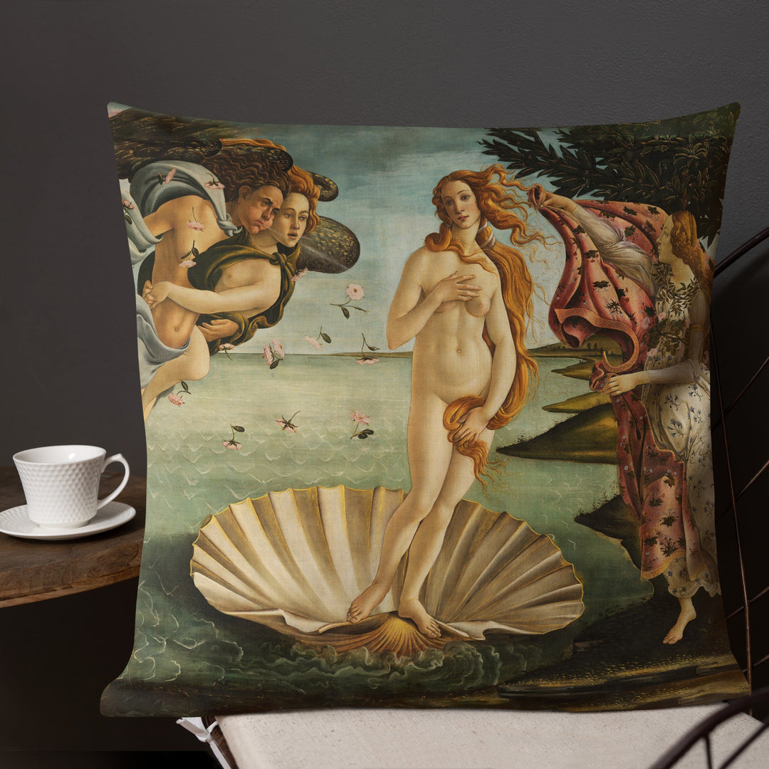 Premium-Kissen - Birth of Venus, Sandro Botticelli Sandro Botticelli artlia