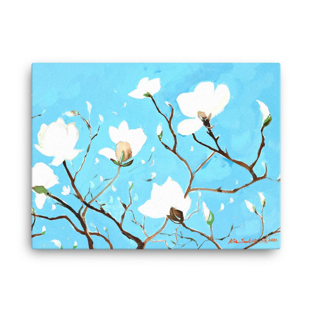 A Thousand, Shiny Magnolia - Leinwand Seokhee Kim 46x61 cm artlia