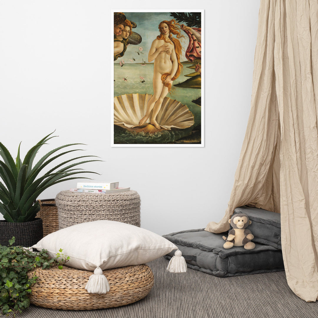 Birth of Venus, Botticelli - Poster im Rahmen Sandro Botticelli artlia