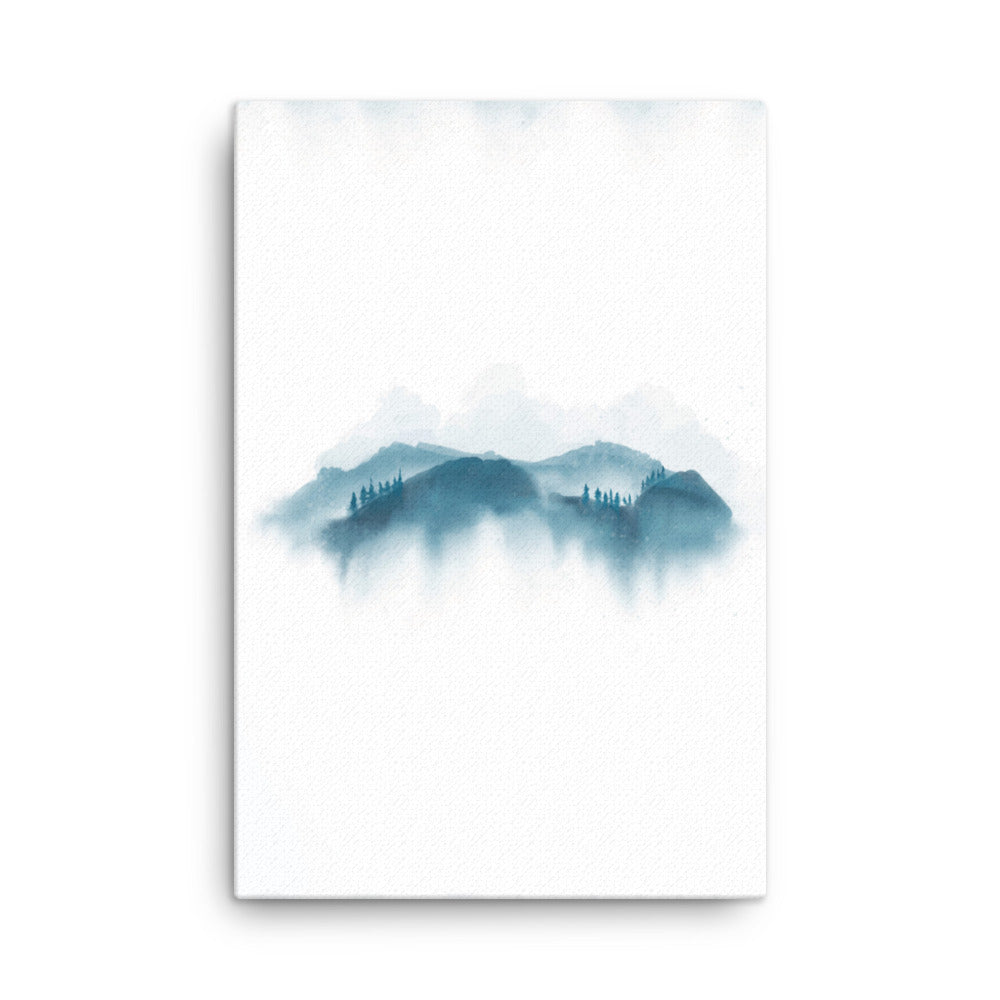 blue Mountains blaue Berge - Leinwand artlia 24″×36″ artlia