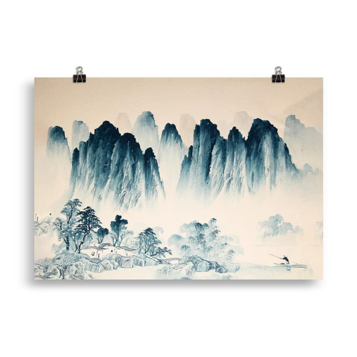 Die Berge Asiens - Poster Kuratoren von artlia 70×100 cm artlia