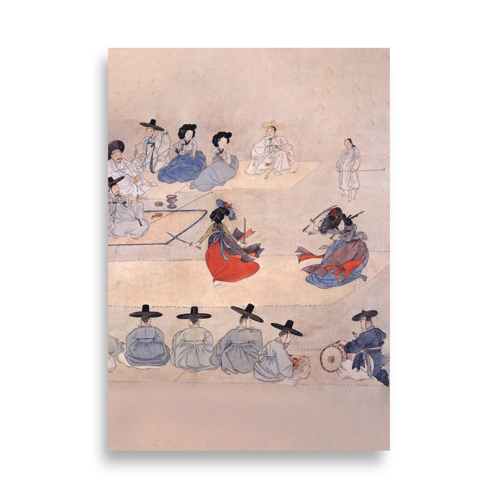 Double Sword Dance, Hyewon - Poster Hyewon 21×30 cm artlia