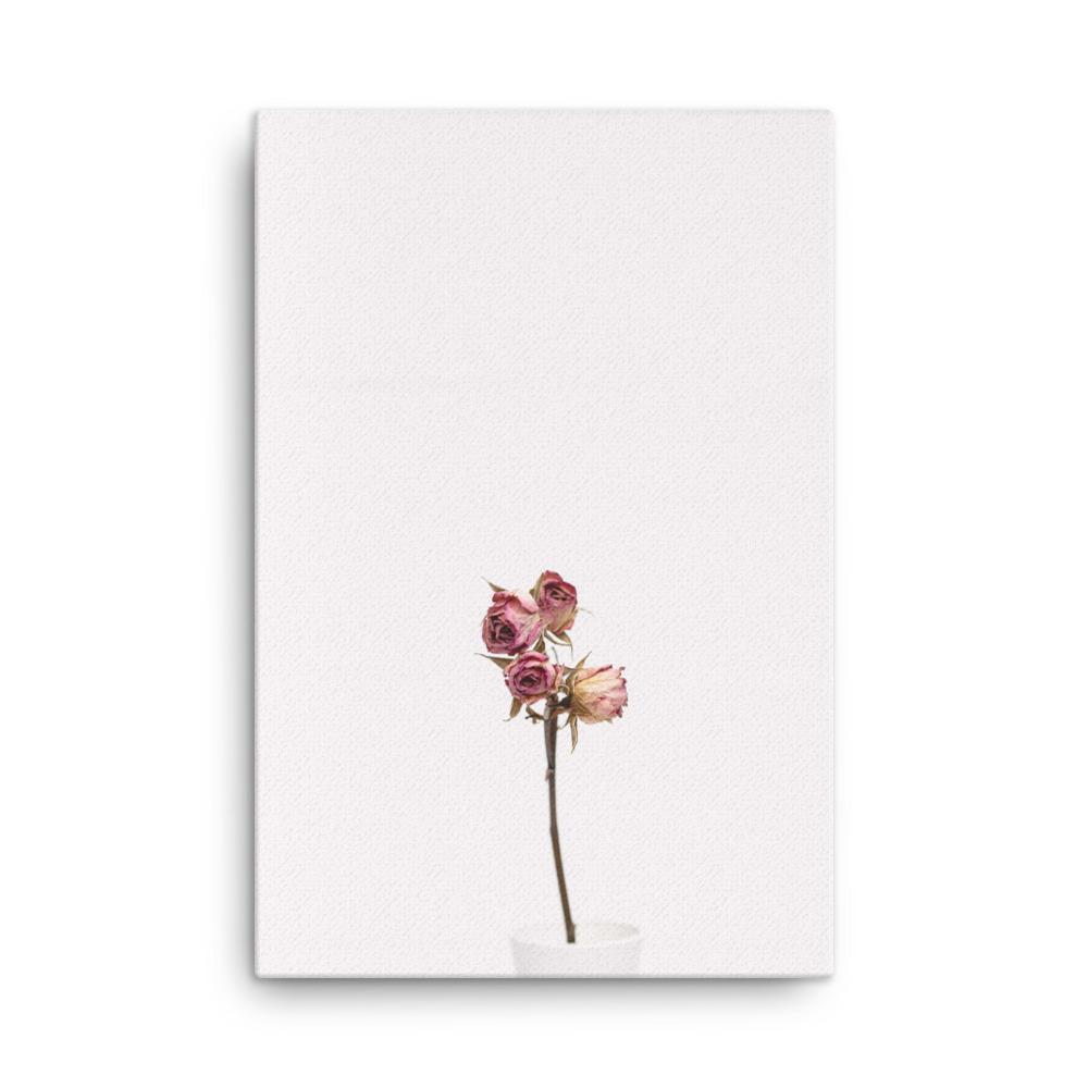 Dry Roses Trockenrosen - Leinwand artlia 24″×36″ artlia