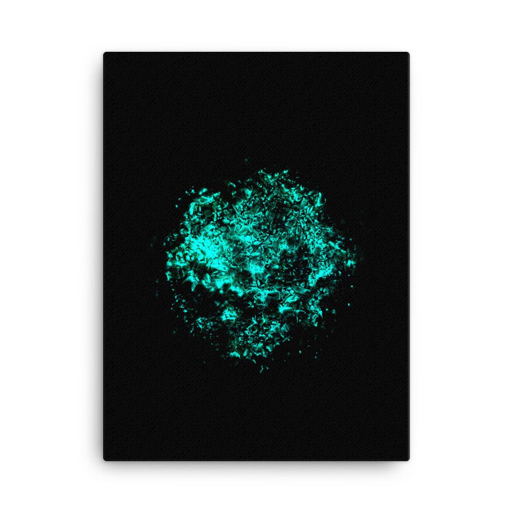 Emerald Planet - Leinwand artlia 18×24 artlia