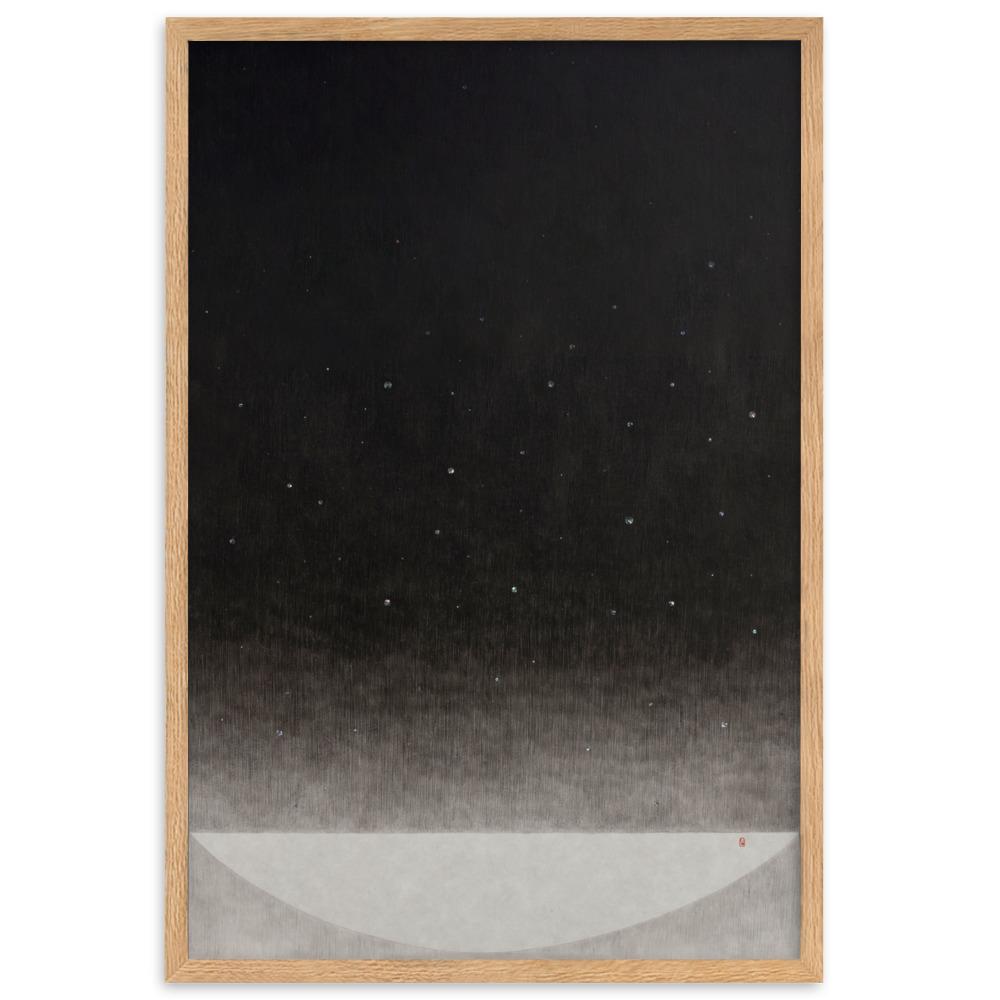 Fuellung mit Licht 14 - Poster im Rahmen Eunhee No Oak / 61×91 cm artlia