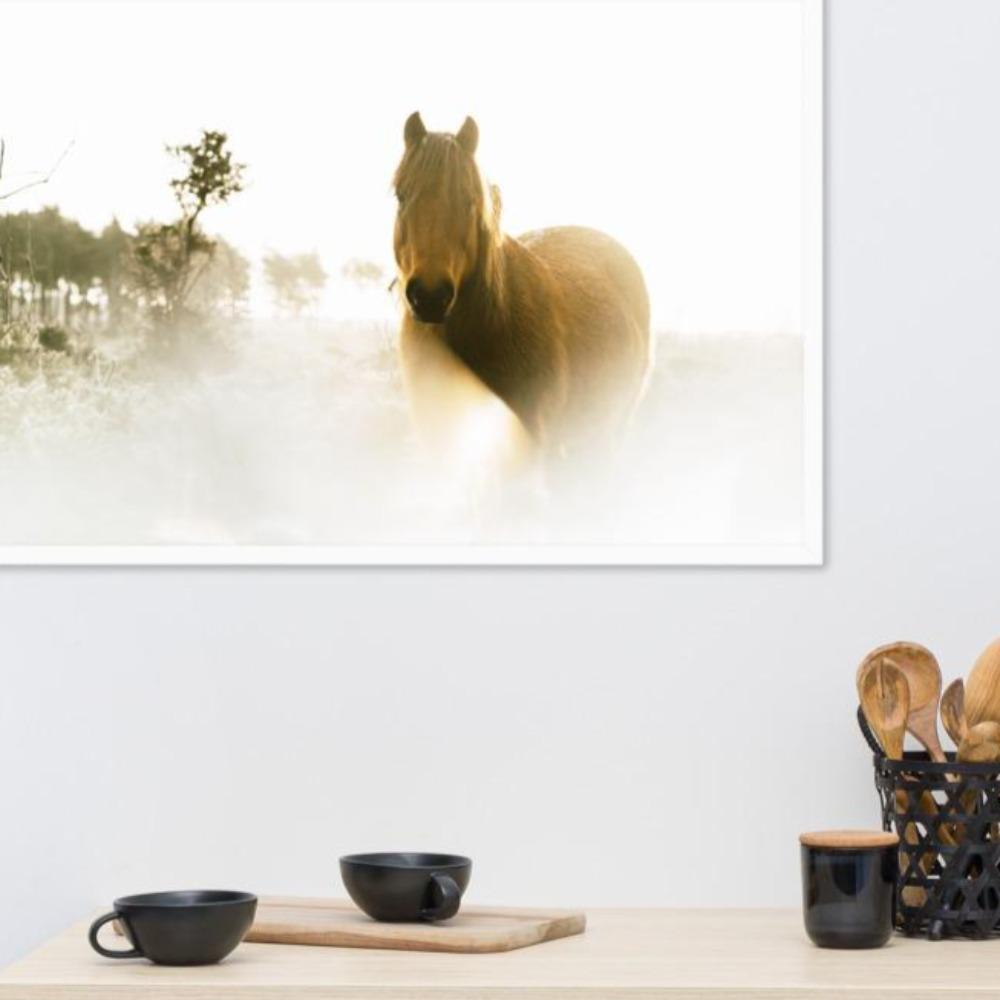 Horse in Dream Pferd im Traum - Poster artlia artlia