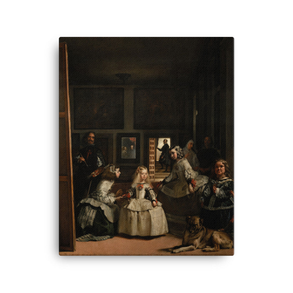 Las Meninas, Diego Velázquez - Leinwand Diego Velázquez 41x51 cm artlia