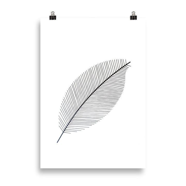 Leaf X Ray - Poster Kuratoren von artlia 21×30 cm artlia