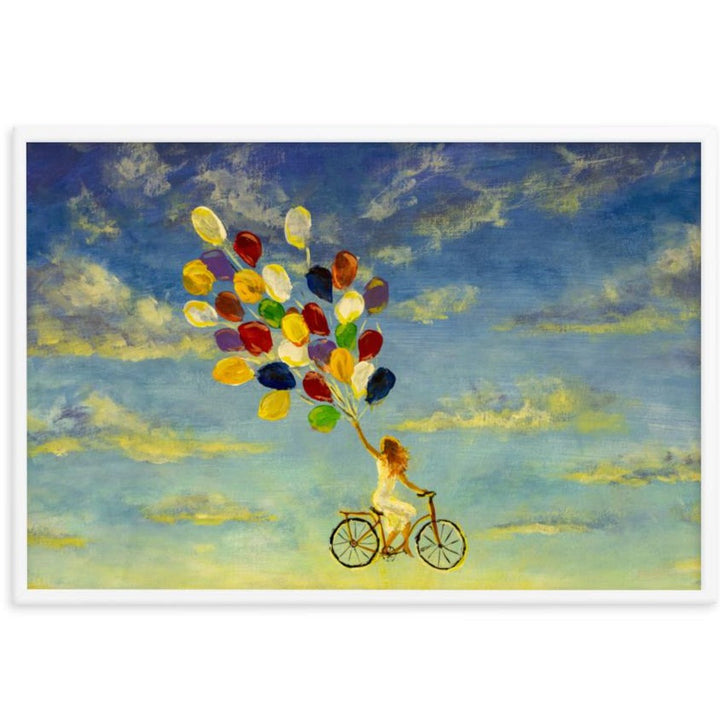 Luftballons am Himmel - Poster Kuratoren von artlia artlia