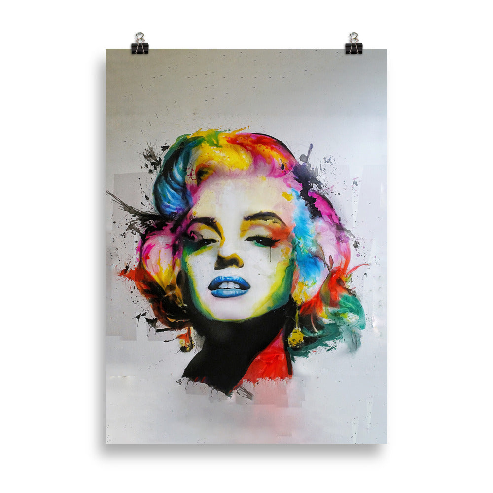 Marilyn Monroe Pop Art - Poster Kuratoren von artlia 21×30 cm artlia