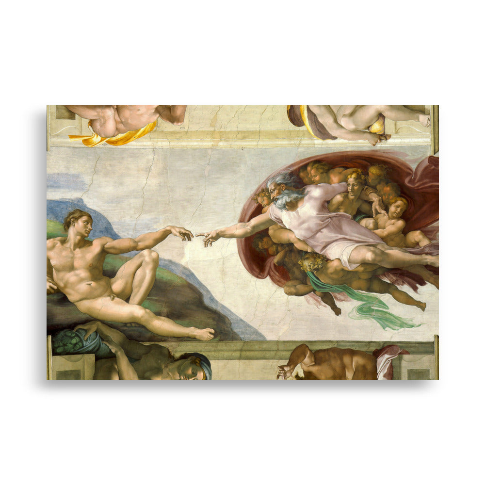 Michelangelo, Creation of Adam - Poster Michelangelo 21×30 cm artlia