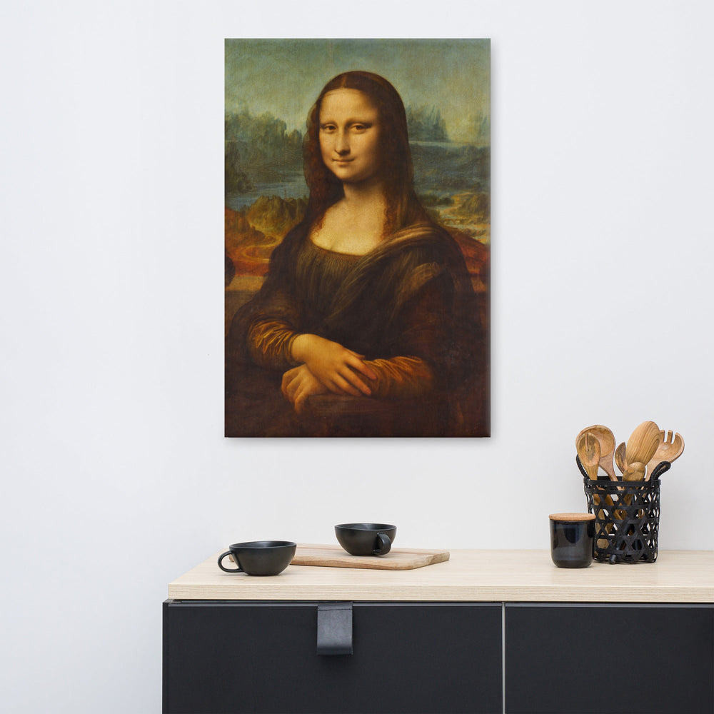 Mona Lisa, Leonardo da Vinci - Leinwand Leonardo da Vinci artlia