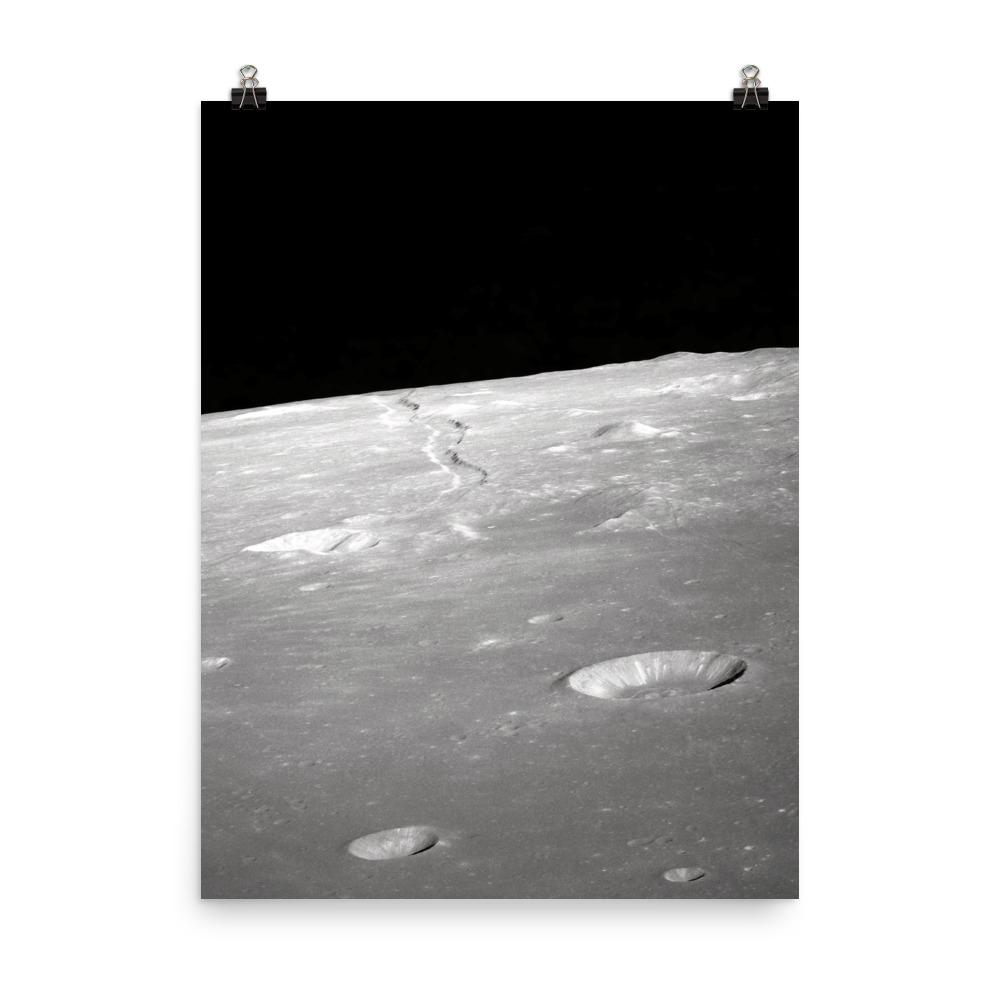 Moon Surface - Poster NASA 30x41 cm artlia