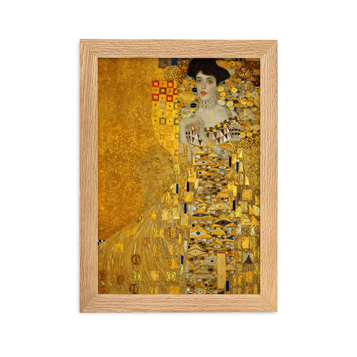 Poster mit Rahmen - Gustav Klimt, Adele Bloch-Bauer Gustav Klimt Oak / 21×30 cm artlia