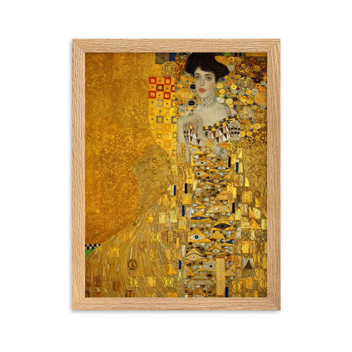 Poster mit Rahmen - Gustav Klimt, Adele Bloch-Bauer Gustav Klimt Oak / 30×40 cm artlia