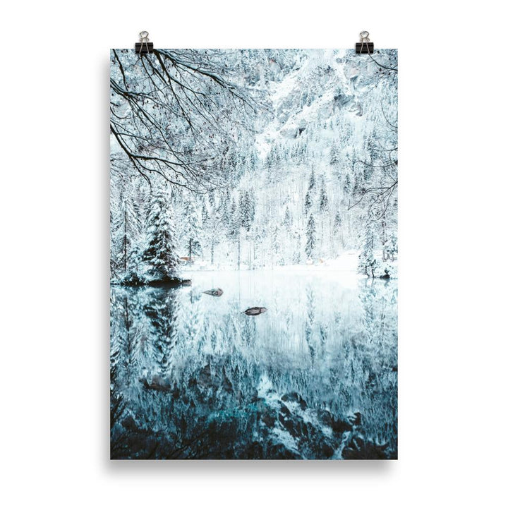 Snow Landscape 4 - Poster artlia 70×100 cm artlia