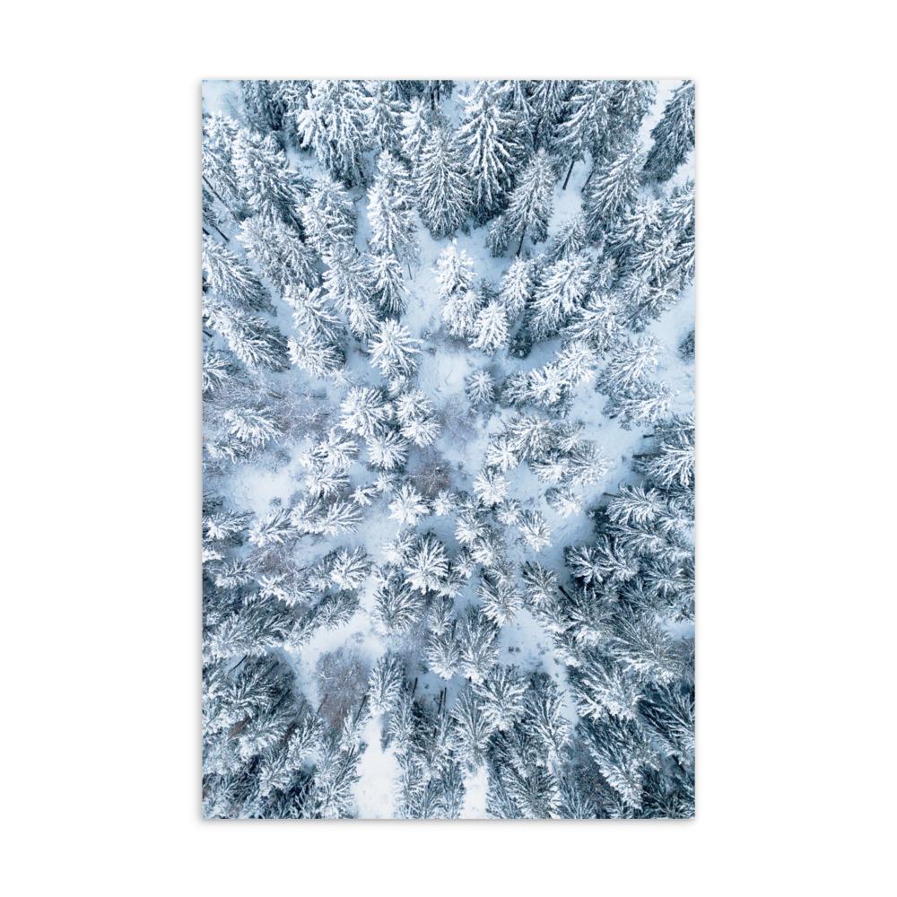 Snow Landscape 7 - Postkarte artlia artlia
